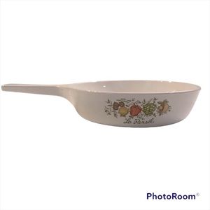 Vintage Corning Ware P-83-B Spice Of Life Menuette Skillet  6.5” “Le Persil”